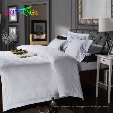 2018 ropa de hotel / 400TC sábanas de hotel blancas sábanas de hotel algodón egipcio